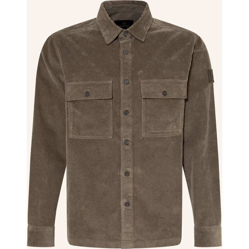 Belstaff Cord-Overjacket Ravine gruen