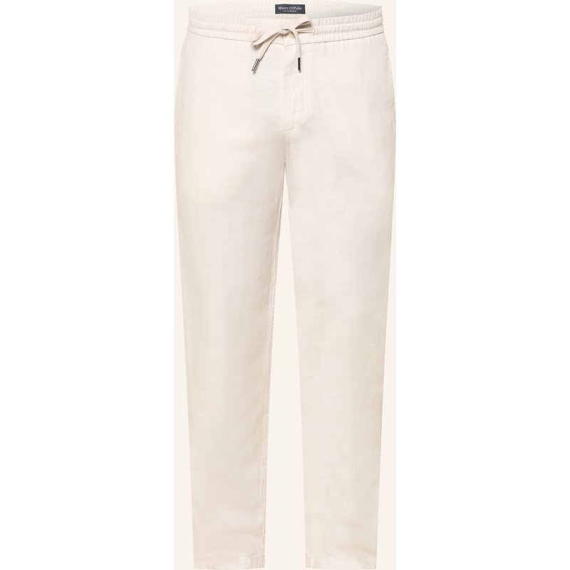 Marc O'polo Hose Osby Jogger Im Jogging-Stil Tapered Fit Mit Leinen beige