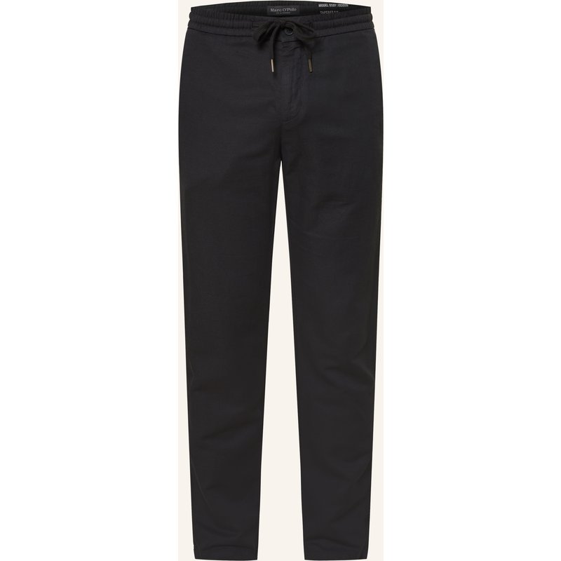 Marc O'polo Hose Osby Jogger Im Jogging-Stil Tapered Fit Mit Leinen schwarz
