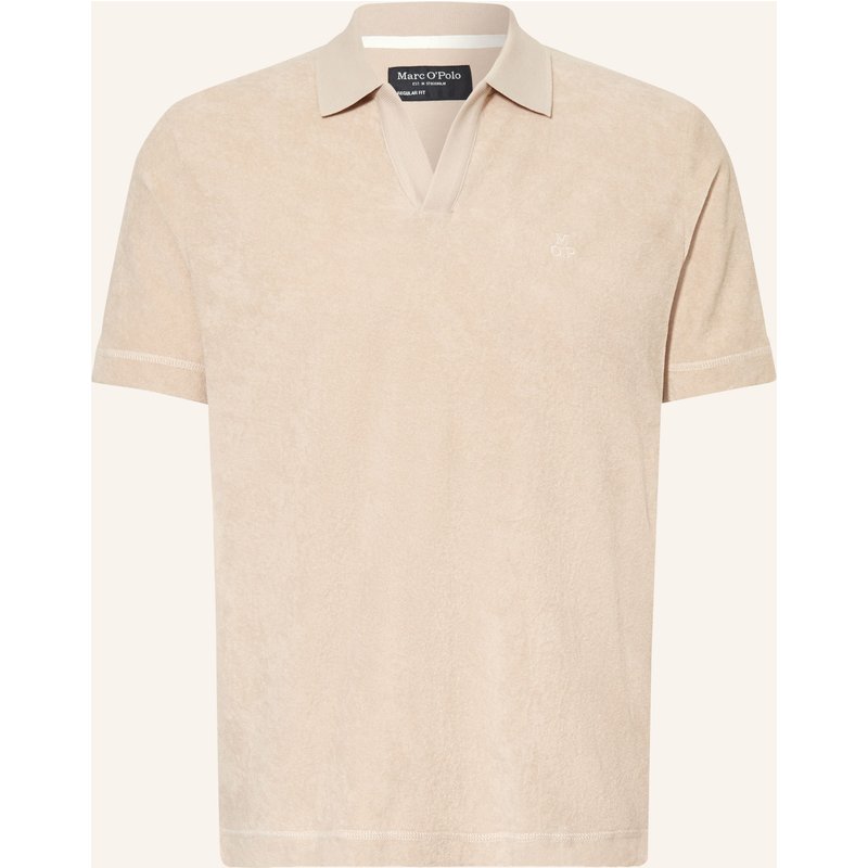 Marc O'polo Frottee-Poloshirt beige