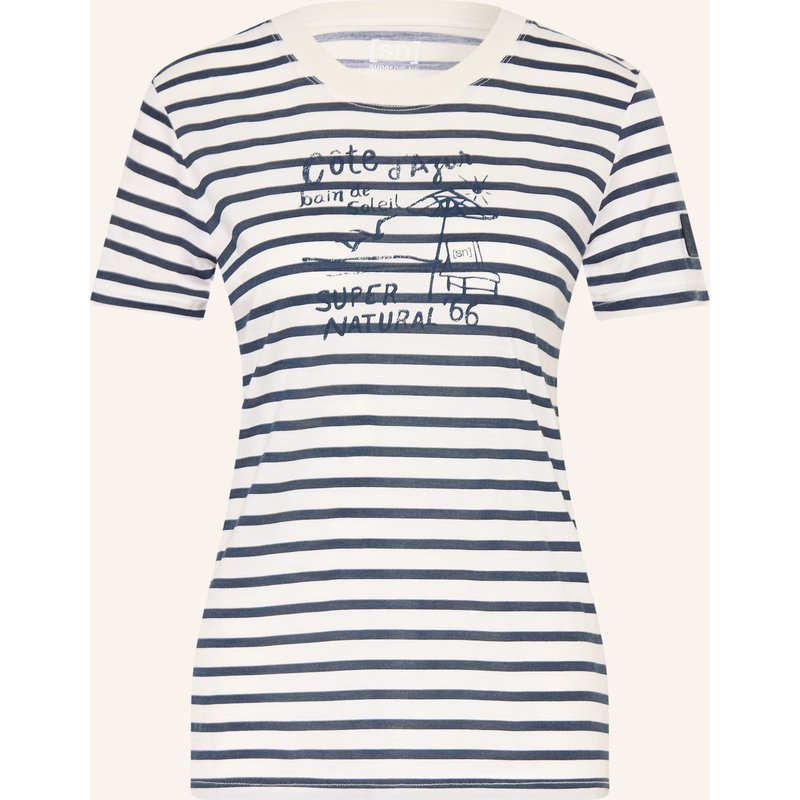Super.Natural Funktionsshirt Cote D'azur Mit Merinowolle blau
