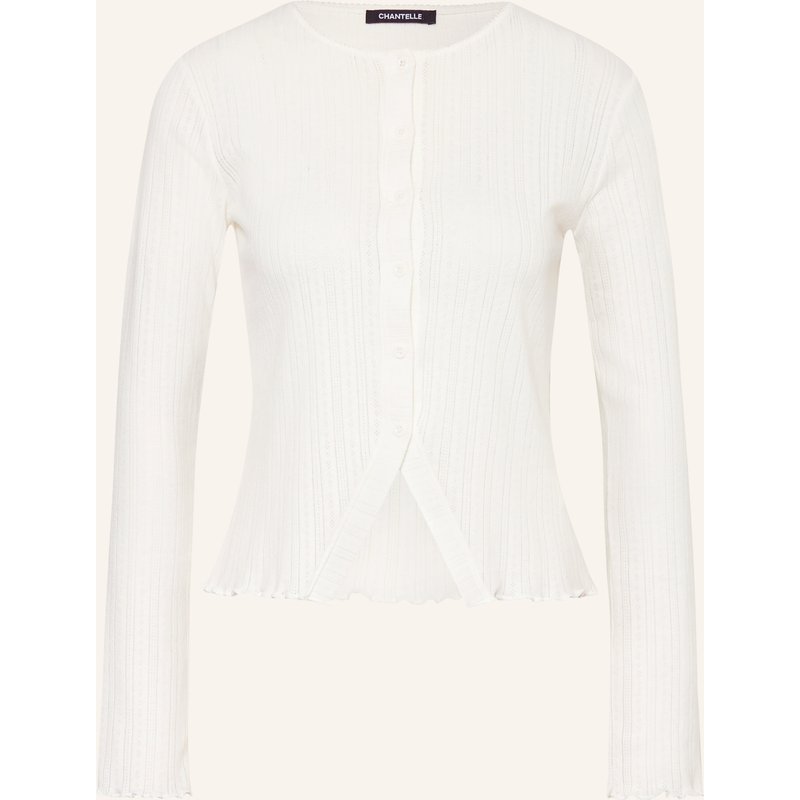 Chantelle Lounge-Jacke Lovie weiss
