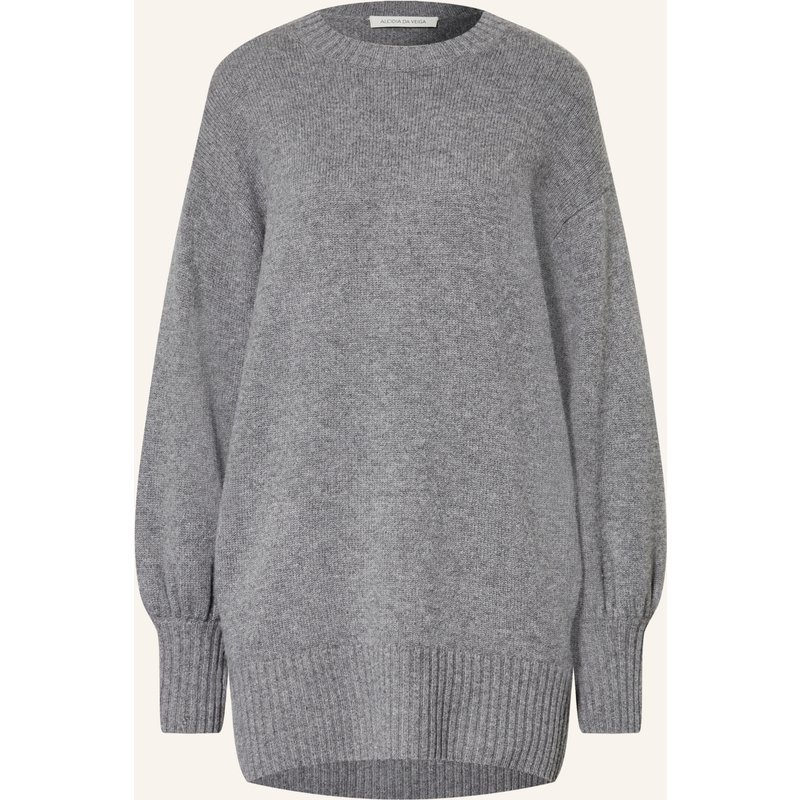 Alcidia Da Veiga Strickkleid Mit Cashmere grau