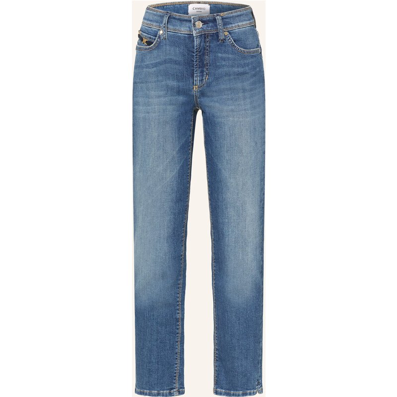 Cambio Straight Jeans Piper blau