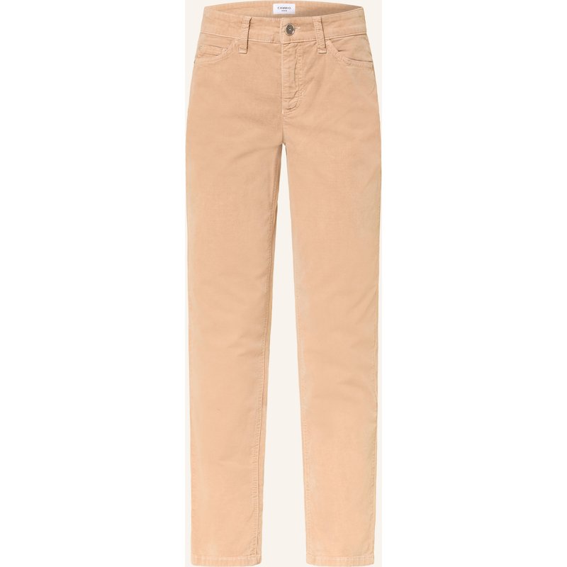 Cambio 7/8-Hose Piper Aus Samt beige
