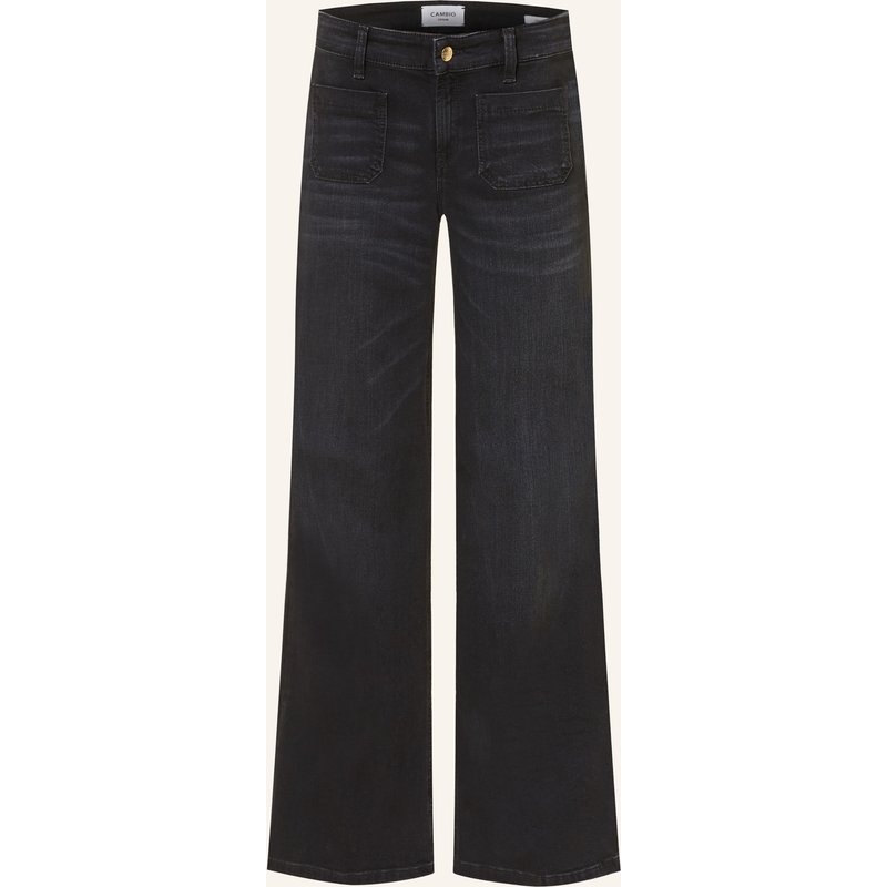 Cambio Flared Jeans Amara schwarz