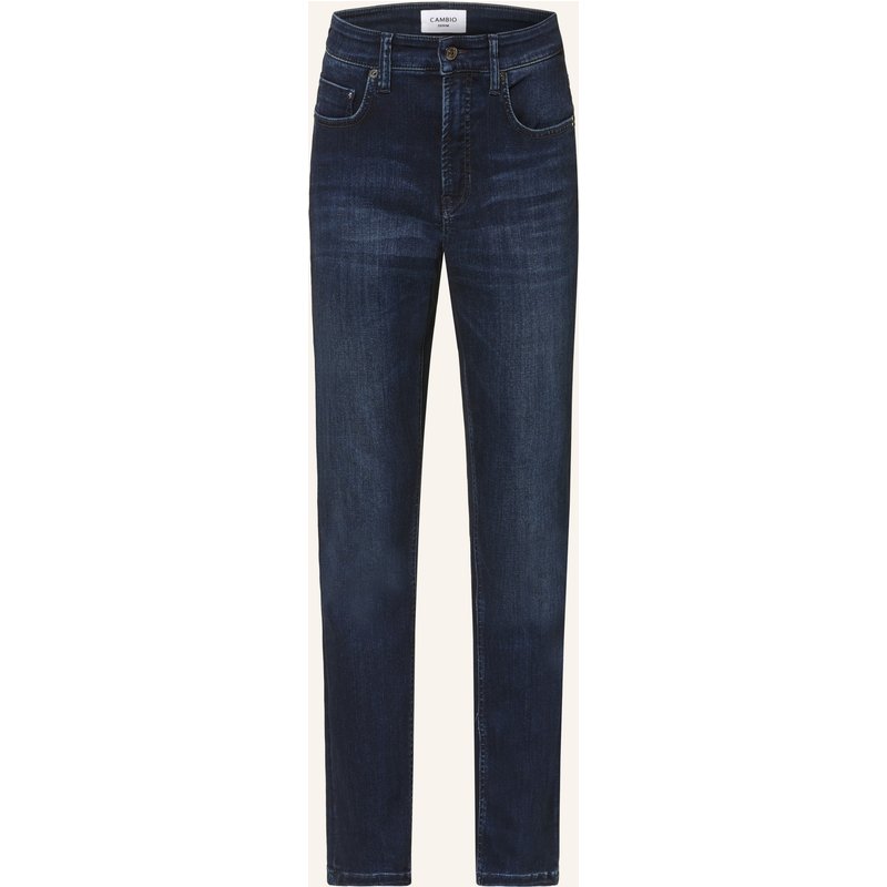 Cambio Skinny Jeans Raja Mit Nieten blau