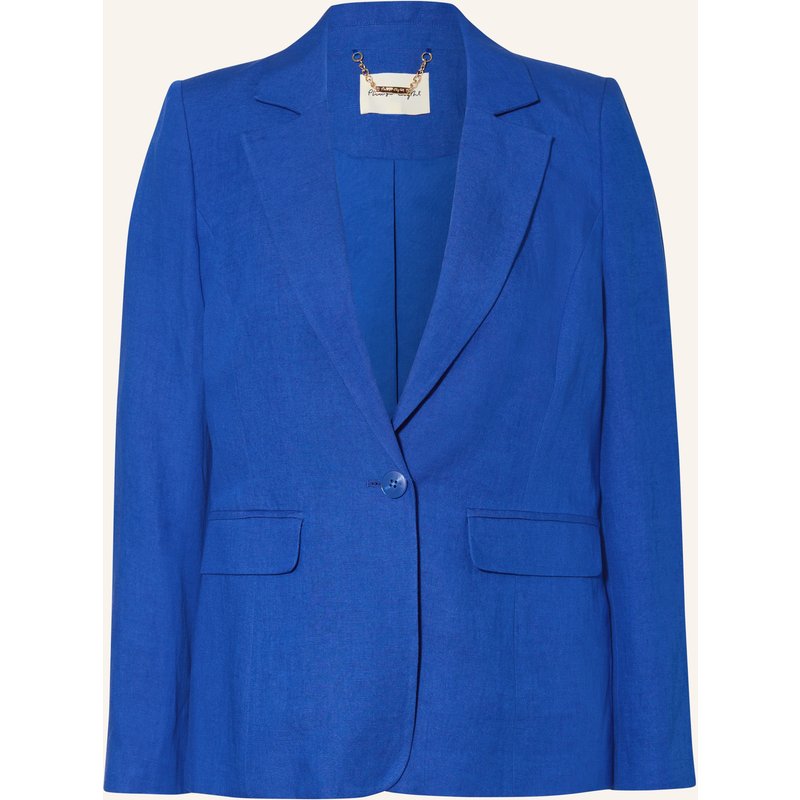 Phase Eight Blazer Floette Mit Leinen blau