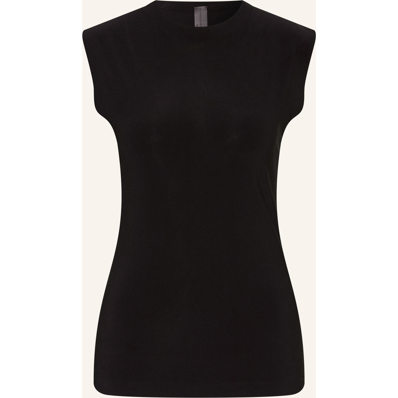 Norma Kamali Jerseytop schwarz