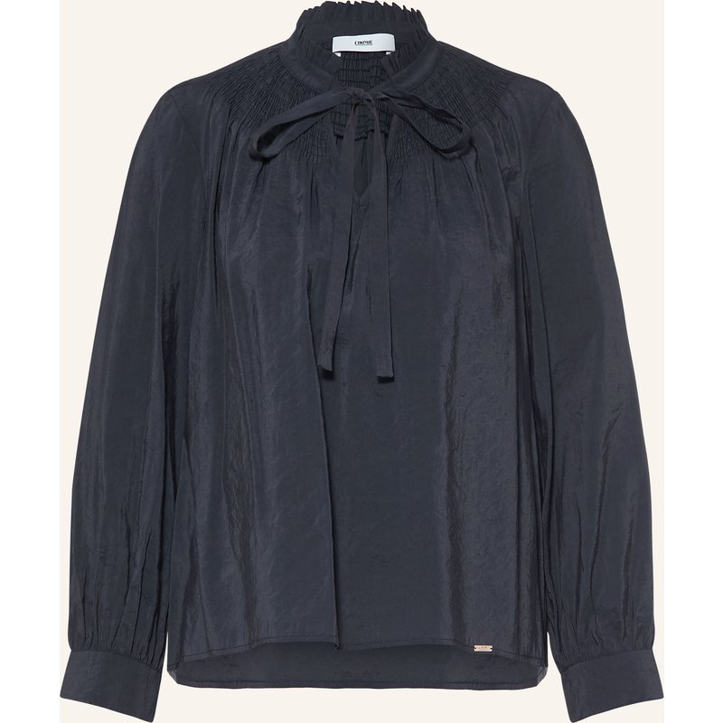 Cinque Blusenshirt Cipelin Mit Rüschen blau