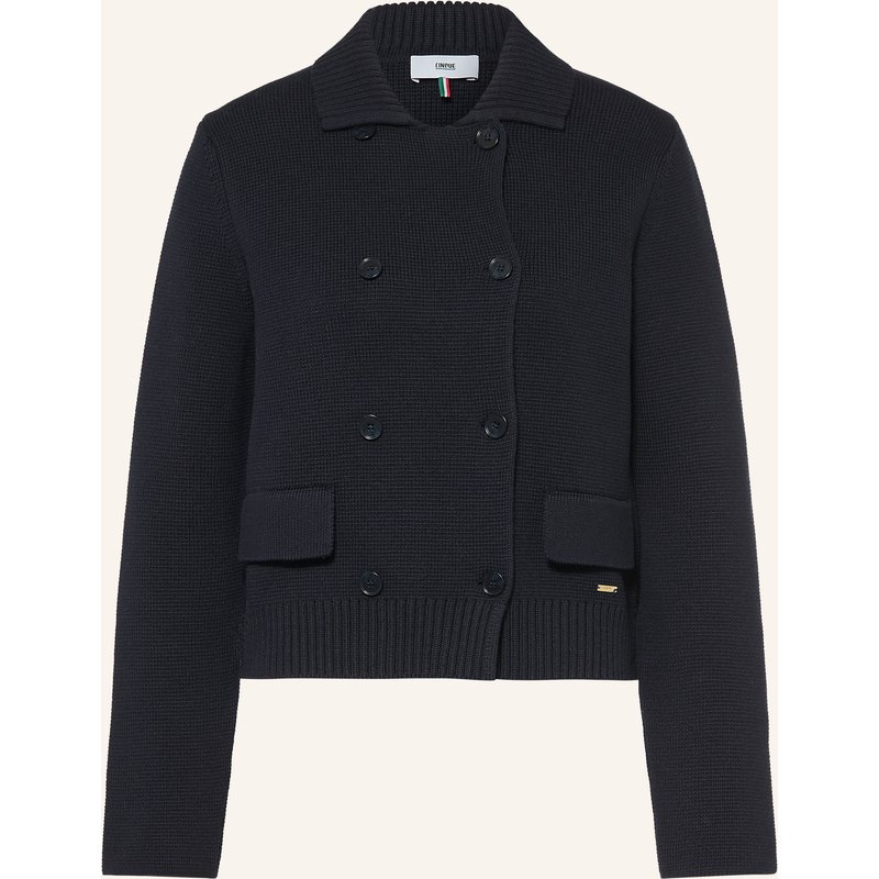 Cinque Strickjacke Ciblio blau