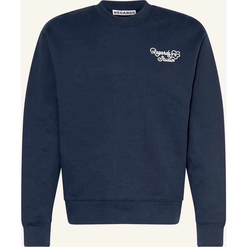 Regards Sweatshirt Flower Icon '26 blau