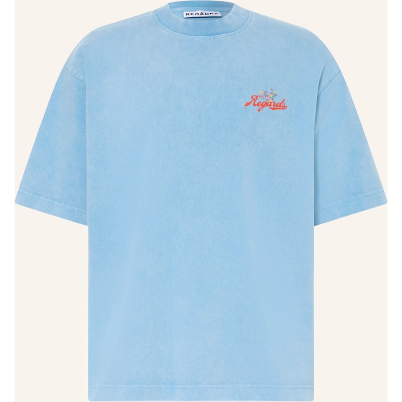 Regards T-Shirt blau