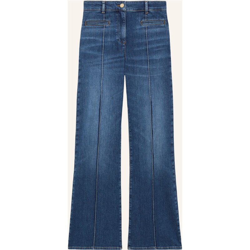 Reiss Flared Jeans Claude blau