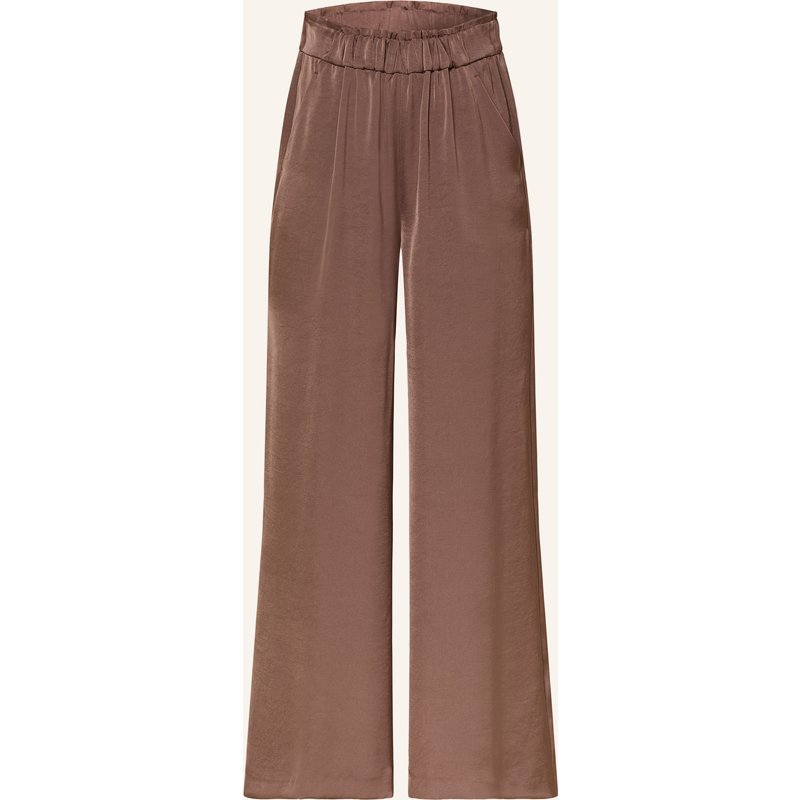 Claudie Pierlot Marlenehose Aus Satin braun
