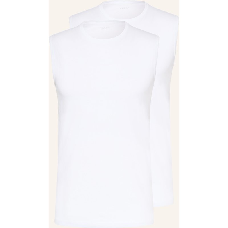 Falke 2er-Pack Unterhemden Daily Comfort weiss