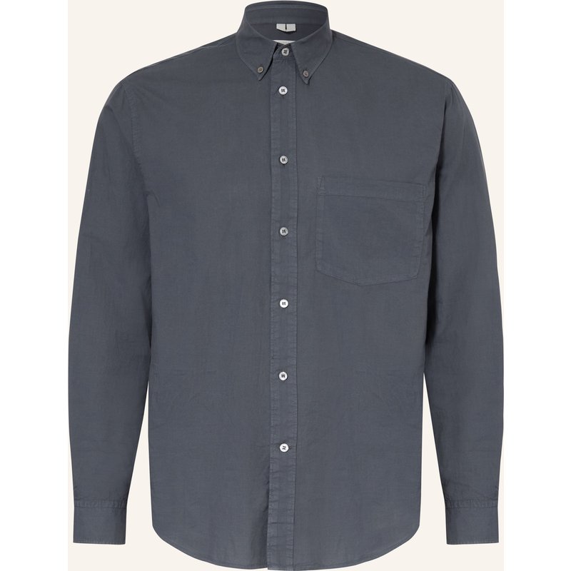 Arket Hemd Balmar Relaxed Fit blau