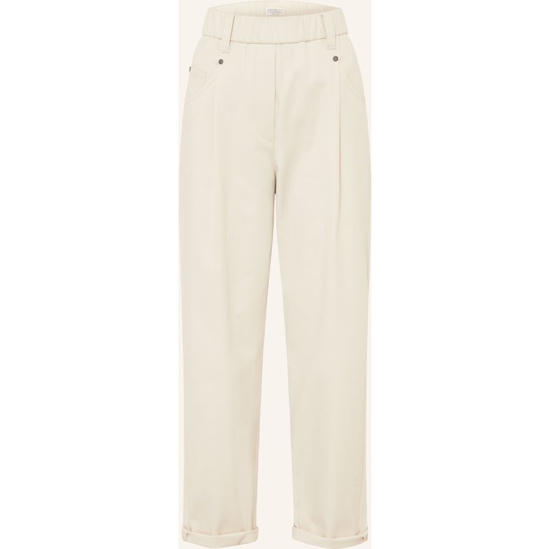 Brunello Cucinelli Hose weiss