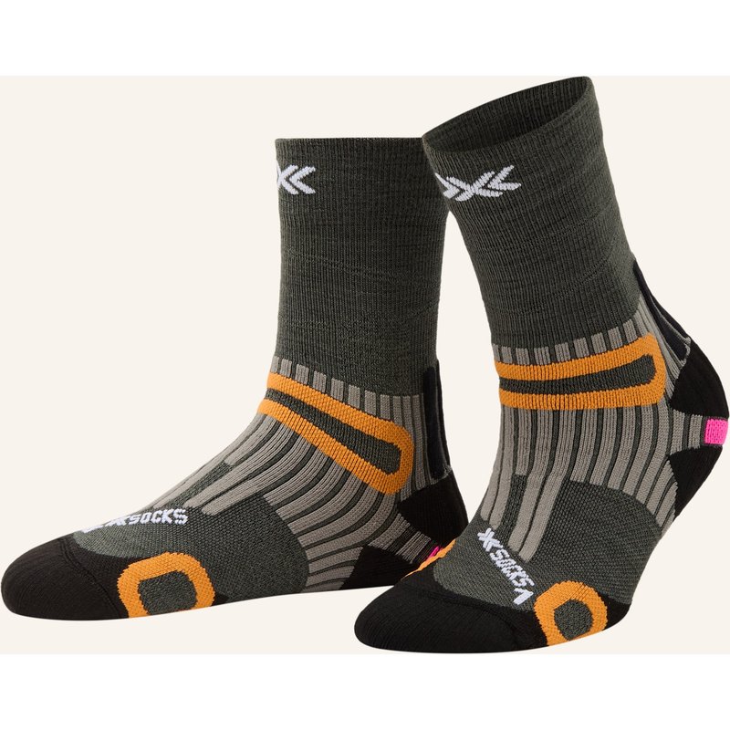 X-Socks Trekking-Socken Hike Anatomix Merino Crew gruen