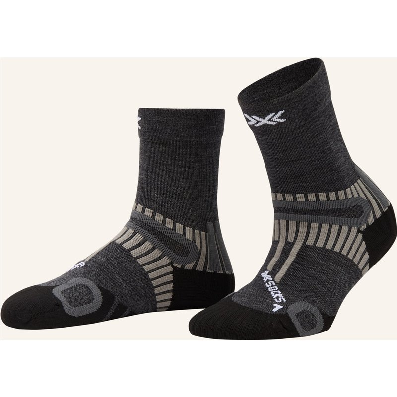 X-Socks Trekking-Socken Hike Perform Merino Crew grau