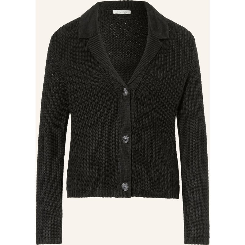 Lilienfels Strickjacke schwarz