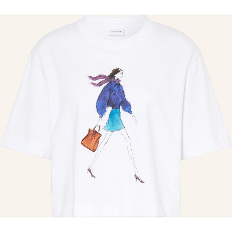 Rich & Royal T-Shirt weiss