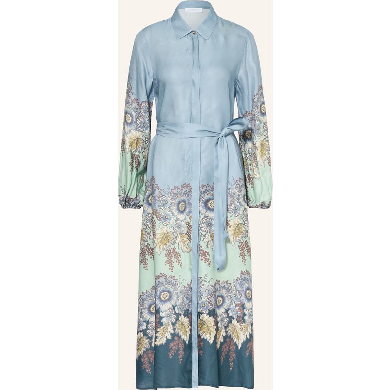 Rich & Royal Hemdblusenkleid blau