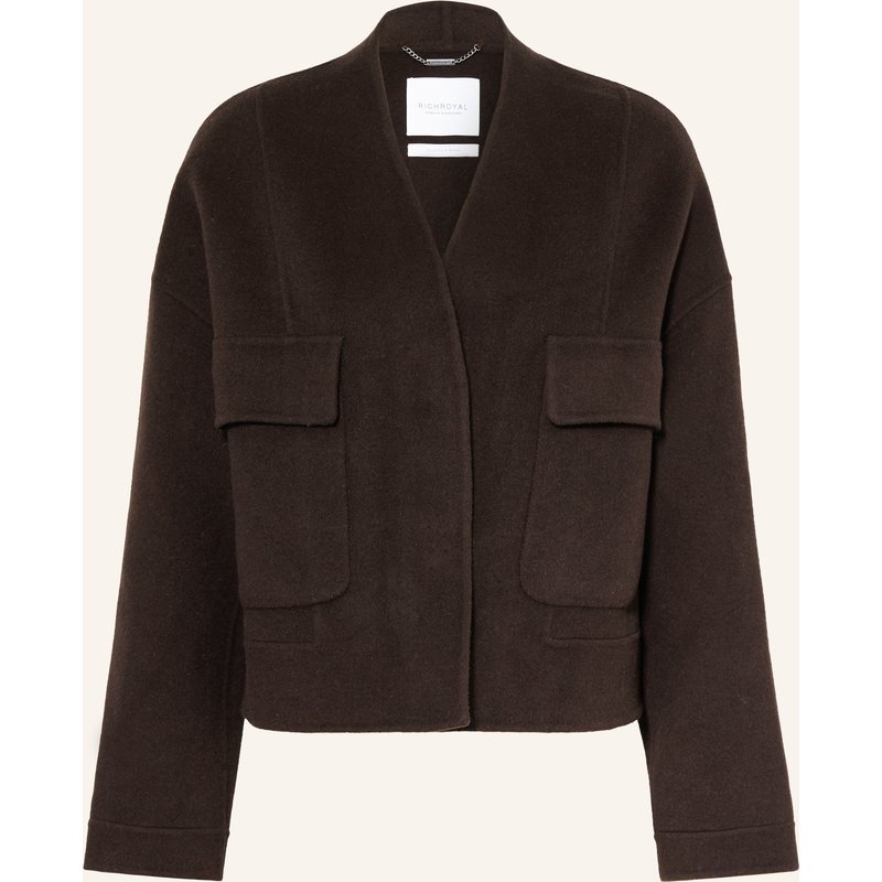Rich & Royal Kastenjacke braun