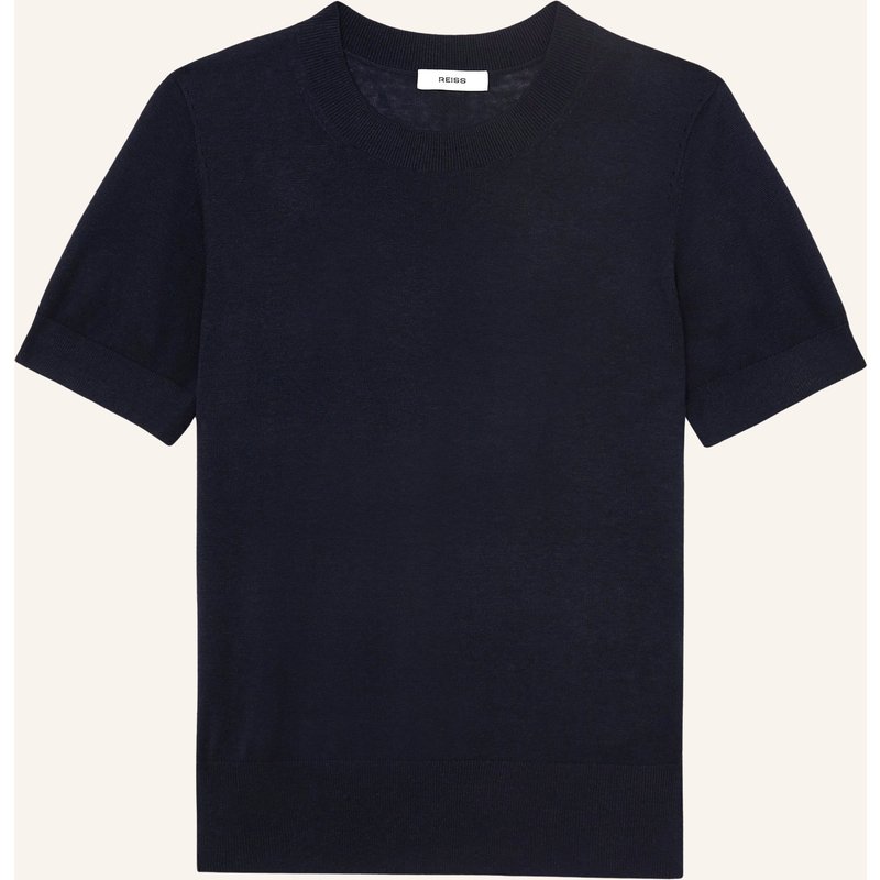 Reiss Strickshirt Livy blau