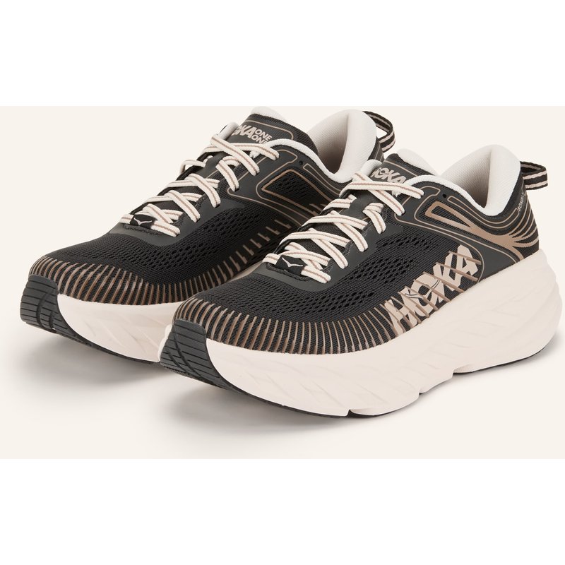Hoka Sneaker Bondi 7 schwarz