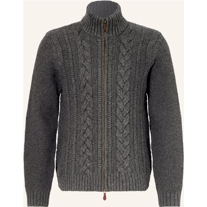 Habsburg Strickjacke Davide grau