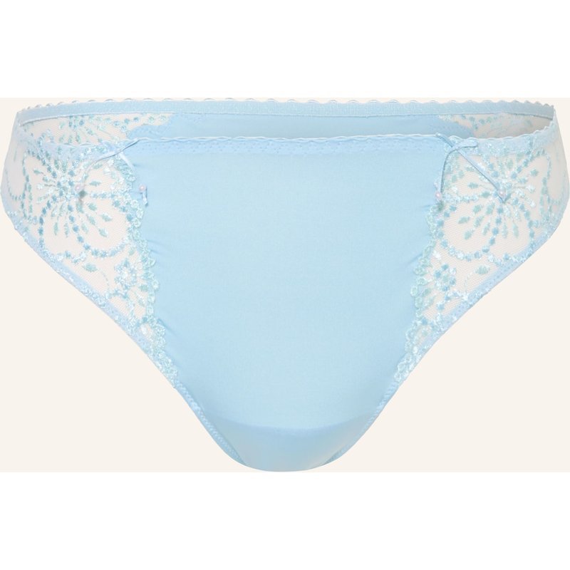 Marie Jo Slip Jane Mit Schmuckperlen blau