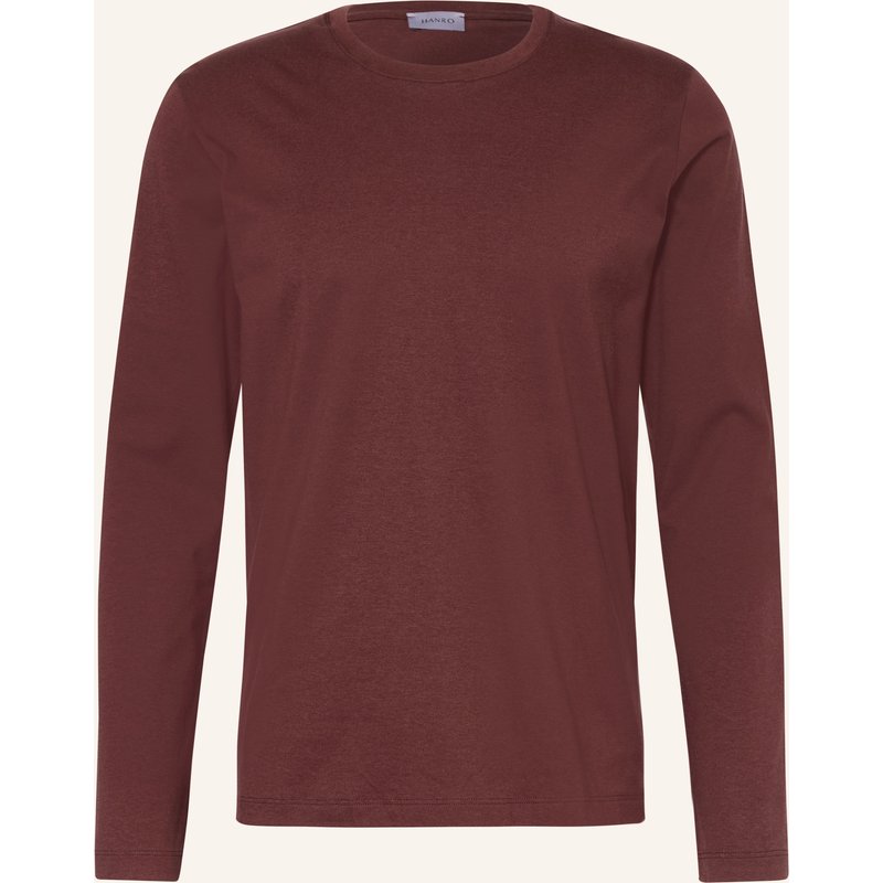 Hanro Schlafshirt Living braun