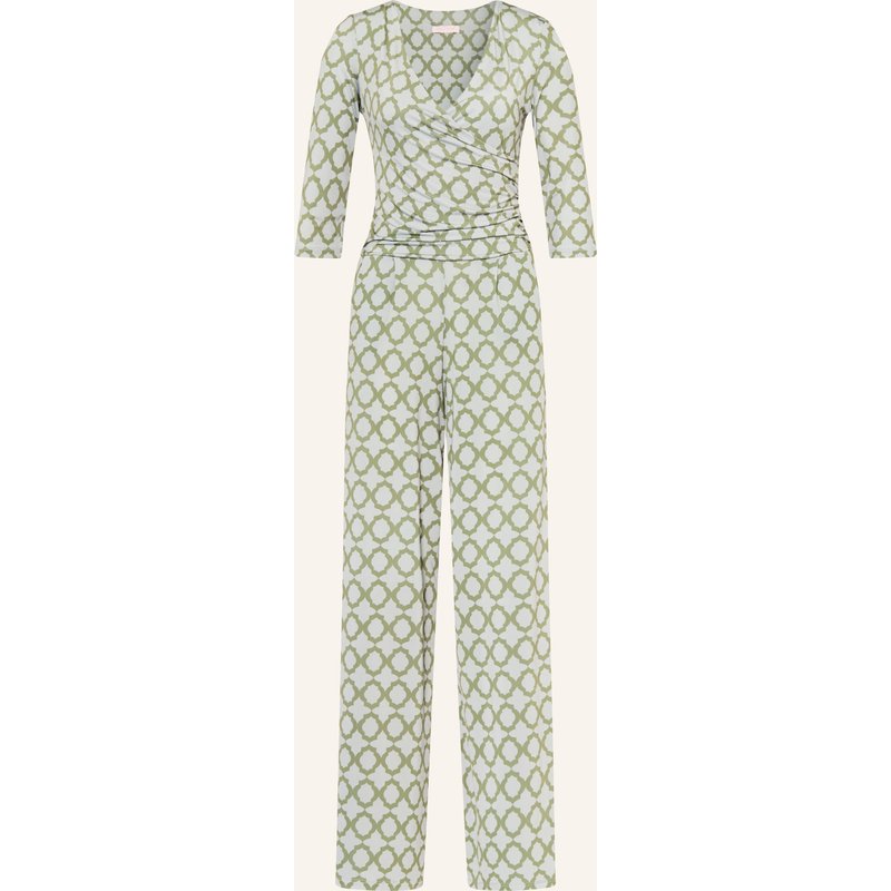 Marivie Jersey-Jumpsuit Jump In! Mit 3/4-Arm gruen
