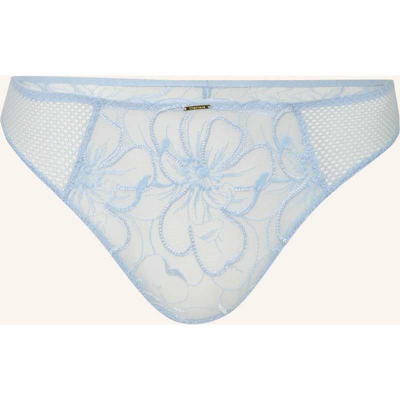 Chantelle String Fleurs blau
