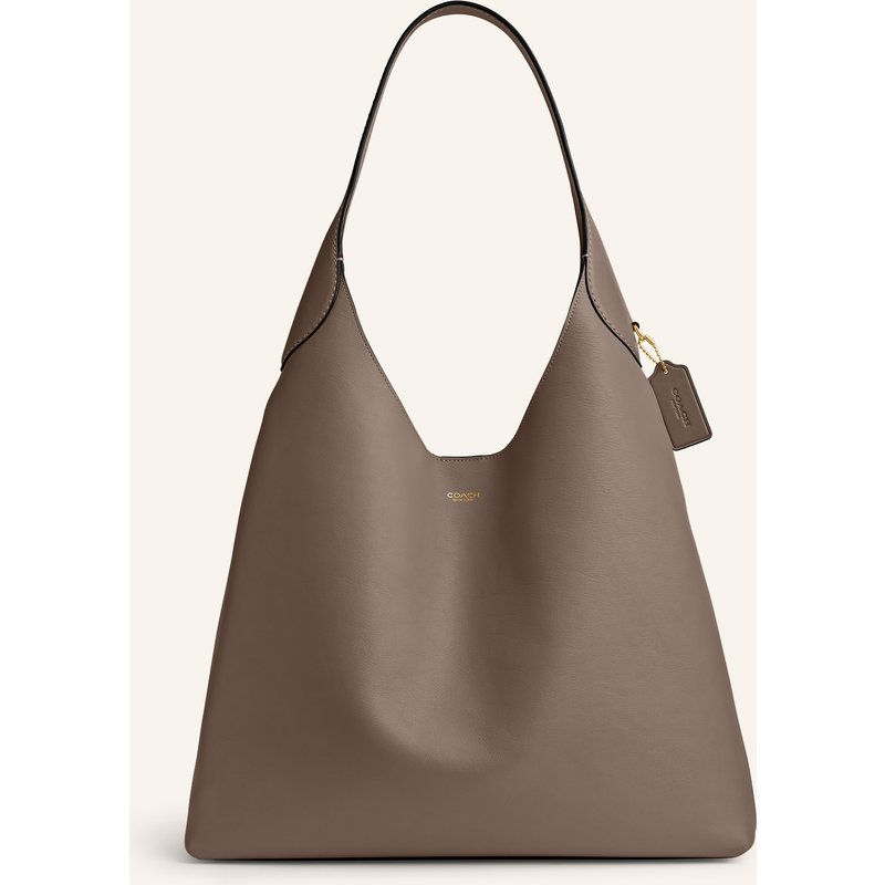 Coach Beuteltasche Brooklyn Large beige
