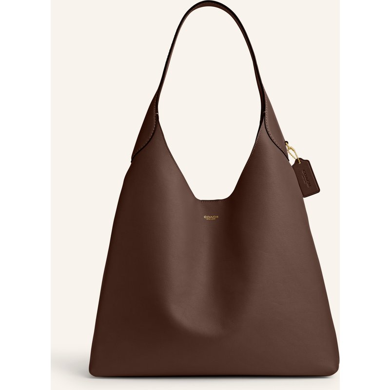 Coach Beuteltasche Brooklyn Large braun