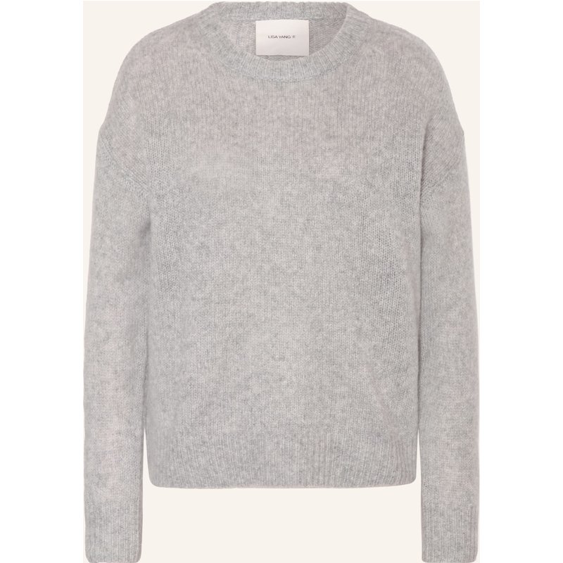 Lisa Yang Cashmere-Pullover Lova grau