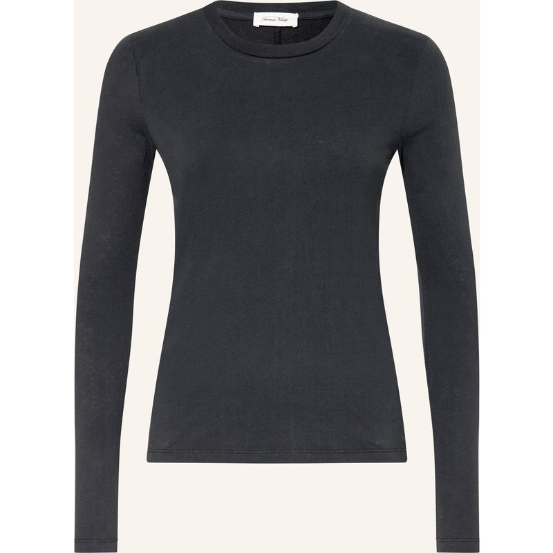 American Vintage Longsleeve Gamipy schwarz