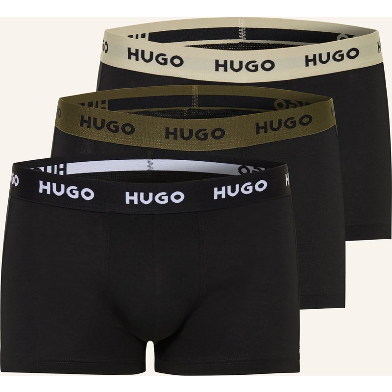 Hugo 3er-Pack Boxershorts grau
