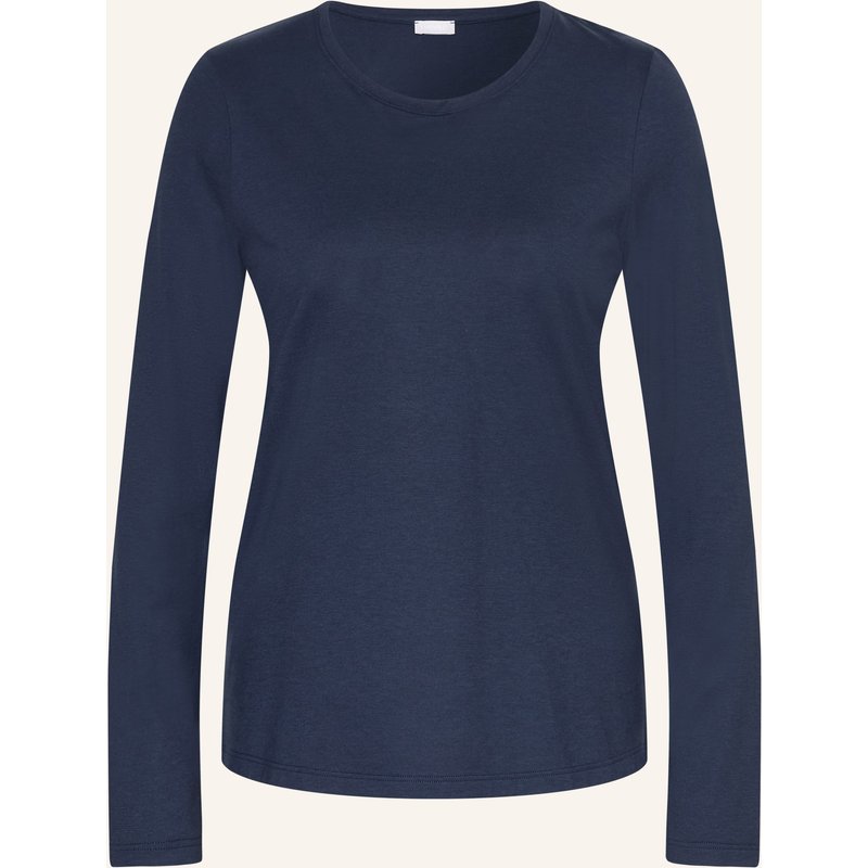Hanro Lounge-Shirt Sleep & Lounge blau