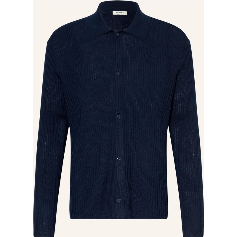 Sandro Strickjacke blau