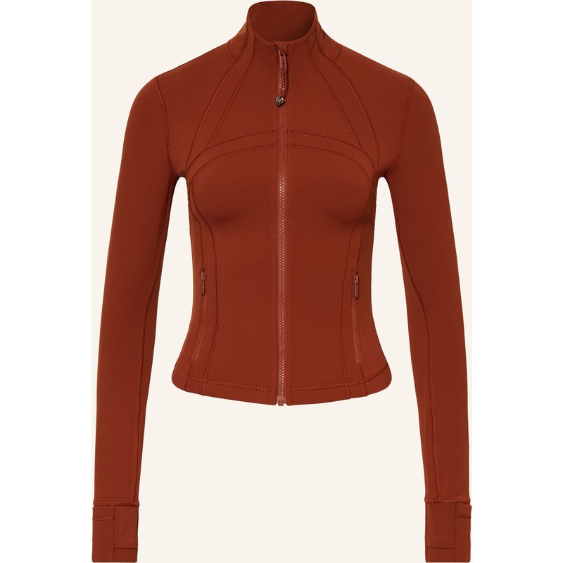 Lululemon Trainingsjacke Define Cropped rot