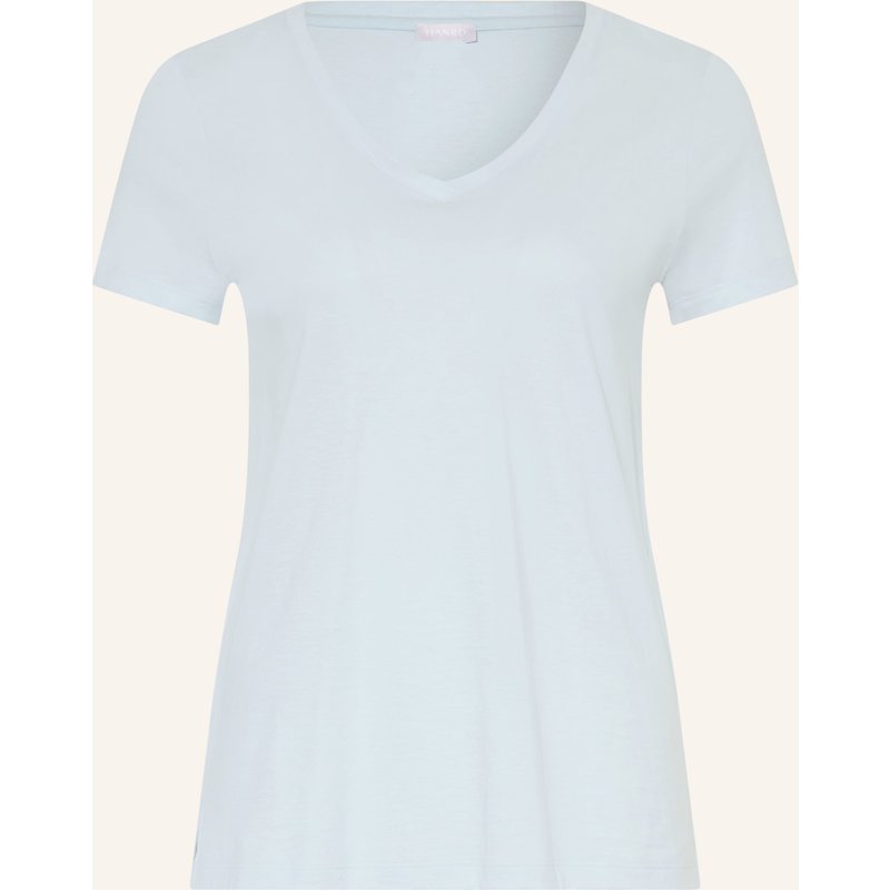Hanro Schlafshirt blau
