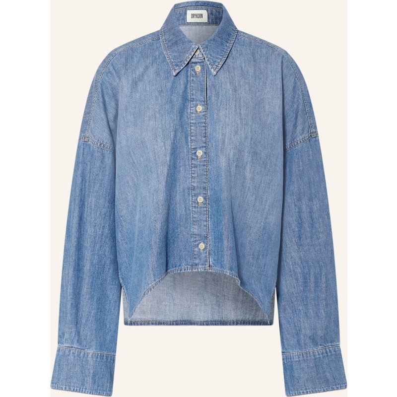 Drykorn Jeansbluse Oshia blau