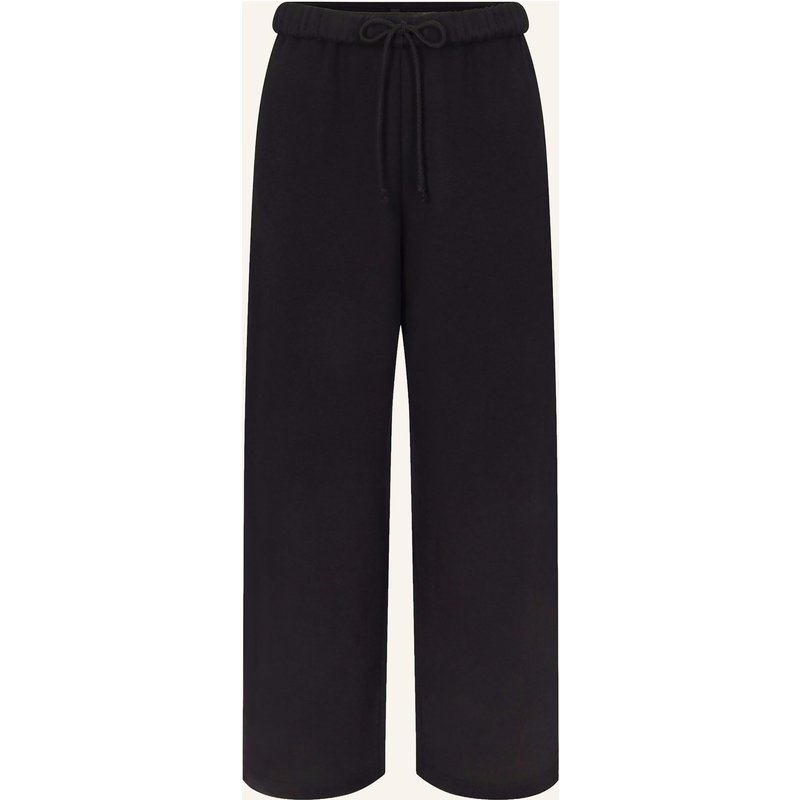 Skims Lounge-Sweatpants Cotton-Fleece schwarz