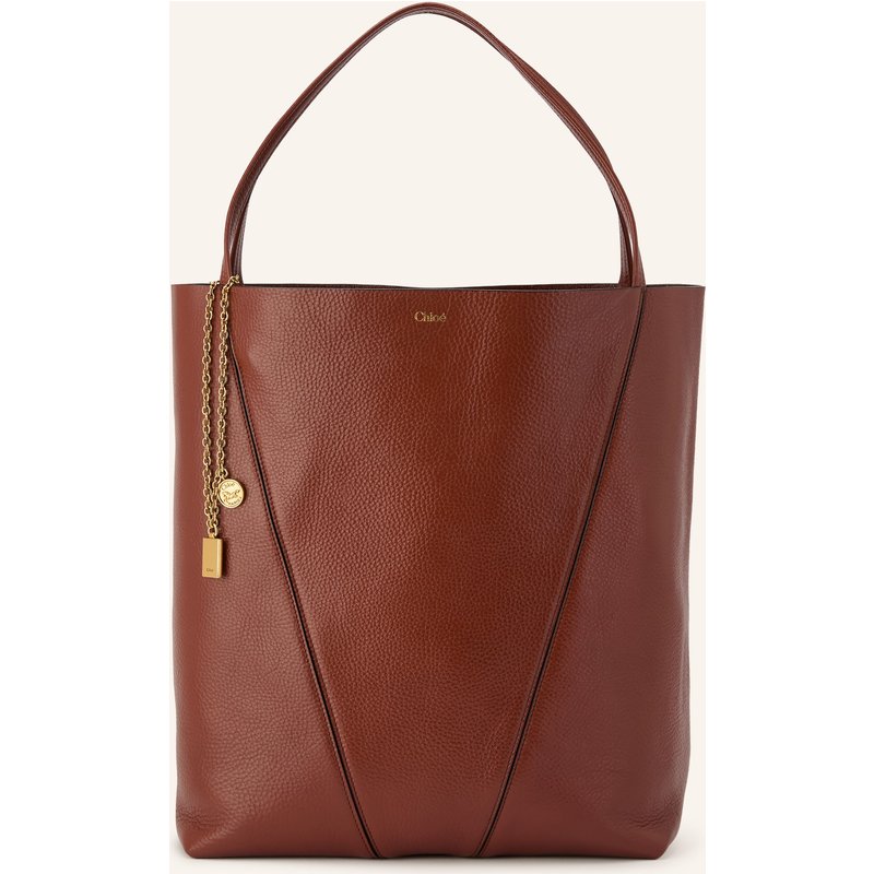 Chloé Shopper Spin Large braun