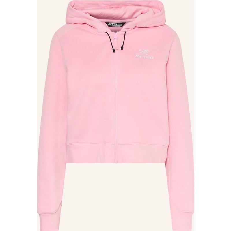 Arc'teryx Sweatjacke Emblem Crop pink