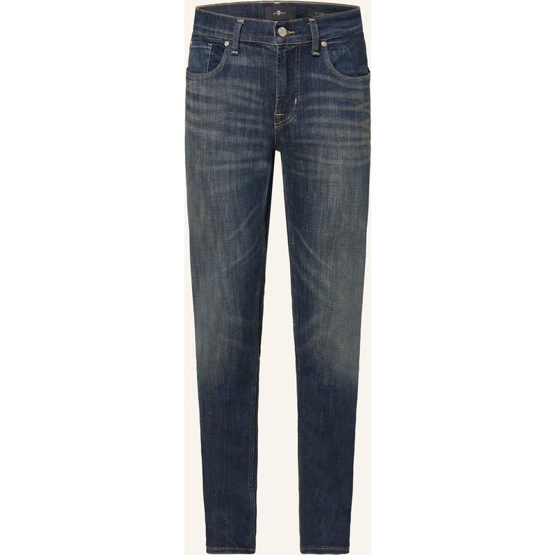 7 For All Mankind Jeans Slimmy Tapered Skinny Fit blau