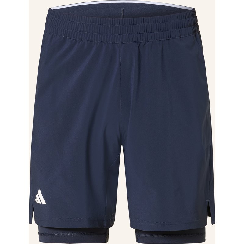 Adidas 2-In-1-Tennisshorts Tennis Climacool blau